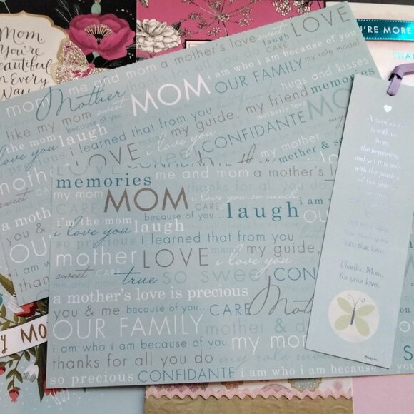Mom Themed Paper Pack to Upcycle/Repurpose - Picture 6 of 6